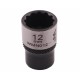 Nasadka dwunastokątna 1/4". 12 mm. CrV50BV30. WMN012 | Exvi