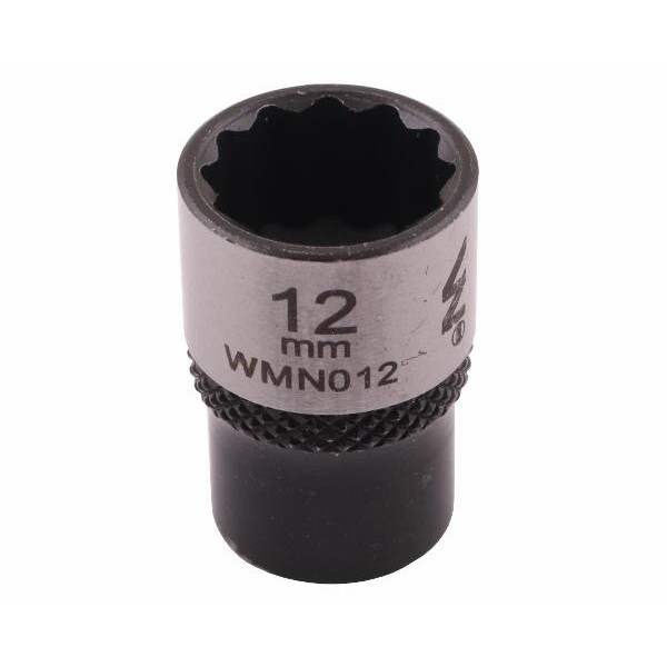 Nasadka dwunastokątna 1/4". 12 mm. CrV50BV30. WMN012 | Exvi