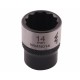 Nasadka dwunastokątna 1/4". 14 mm. CrV50BV30. WMN014 | Exvi