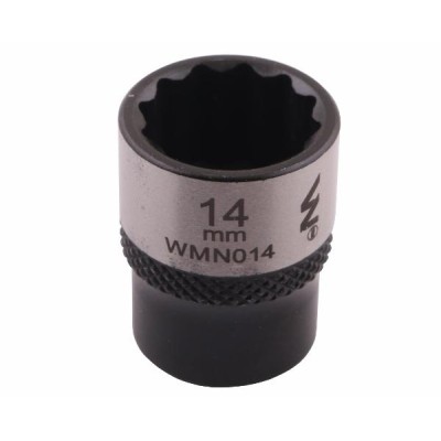 Nasadka dwunastokątna 1/4". 14 mm. CrV50BV30. WMN014 | Exvi