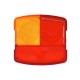 Klosz lampy, czerwony, tylny/prawy Hella 9EL137308001 | Exvi