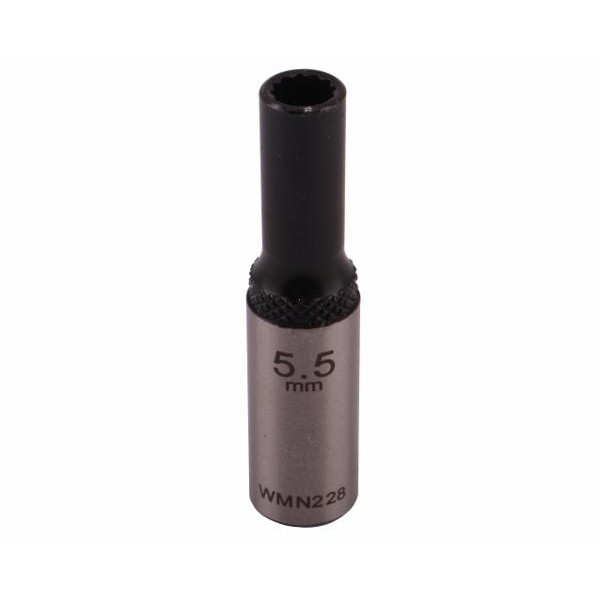 Nasadka dwunastokątna 1/4". 5.5 mm. długa. WMN228 | Exvi