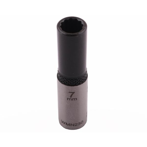 Nasadka dwunastokątna 1/4". 7 mm. długa. WMN230 | Exvi