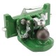 Zaczep transportowy, kulowy 80 mm zielony 07633042A17 | Exvi