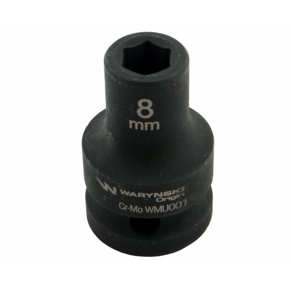 Nasadka udarowa sześciokątna 1/2". 8 mm. WMU001 | Exvi