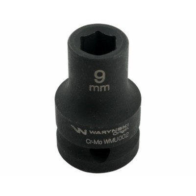 Nasadka udarowa sześciokątna 1/2". 9 mm. WMU002 | Exvi