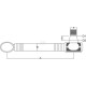 Drążek kierowniczy pasujący do John Deere SHP186KR | Exvi