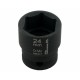 Nasadka udarowa sześciokątna 1/2". 24 mm. WMU017 | Exvi