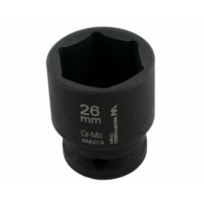 Nasadka udarowa sześciokątna 1/2". 26 mm. WMU019 | Exvi