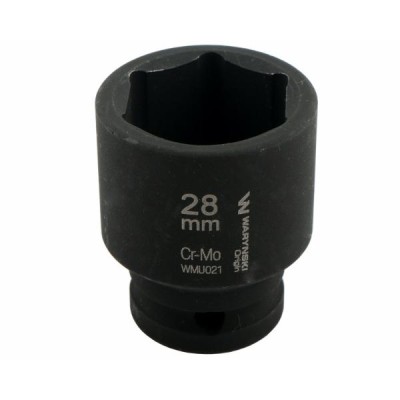 Nasadka udarowa sześciokątna 1/2". 28 mm. WMU021 | Exvi