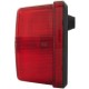 Lampa tylna, kwadratowa 12/24V czerwona 2SA003014051 | Exvi