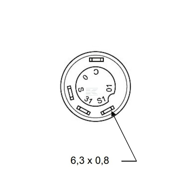 Przełącznik przyciskowy, lamp roboczych 11110210 | Exvi