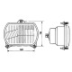 Reflektor prawy/lewy Cobo 05389000 | Exvi