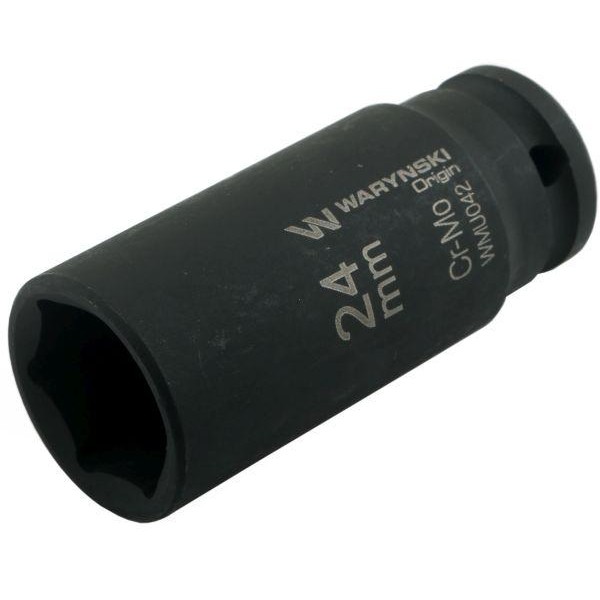 Nasadka udarowa sześciokątna długa 1/2". 24 WMU042 | Exvi