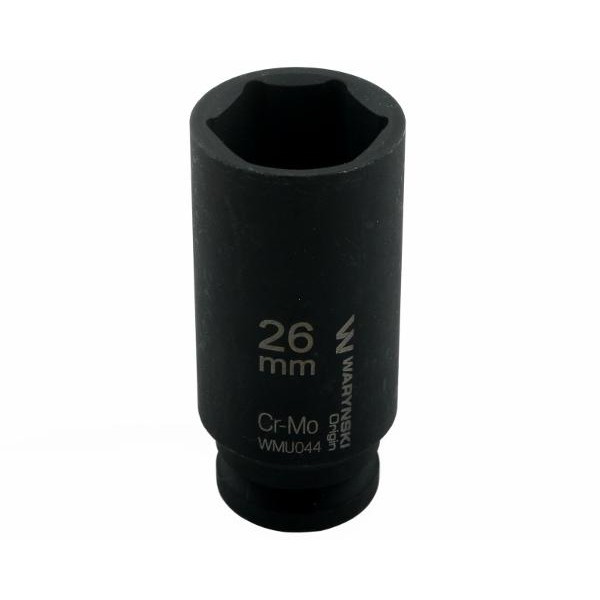 Nasadka udarowa sześciokątna długa 1/2". 26 WMU044 | Exvi