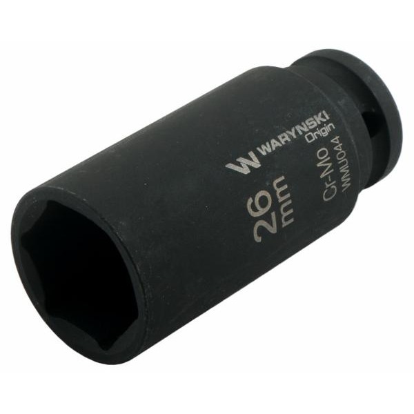 Nasadka udarowa sześciokątna długa 1/2". 26 WMU044 | Exvi