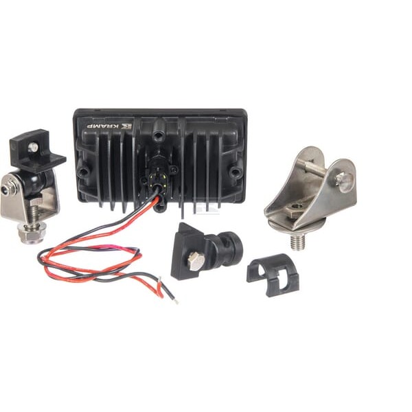 Lampa robocza LED, prostokątna 30W 2400lm LA10512 | Exvi