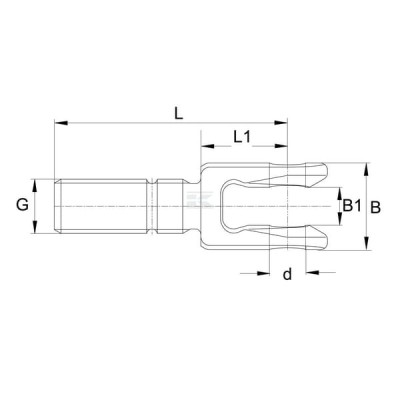 Widełki ASST-B 308596 | Exvi