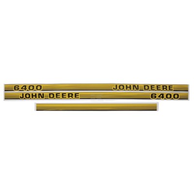 Zestaw naklejek „John Deere 6400” TR6400JD | Exvi