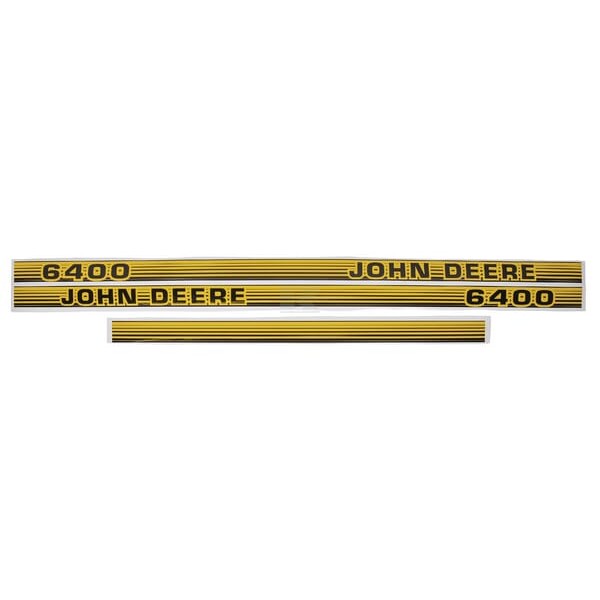 Zestaw naklejek „John Deere 6400” TR6400JD | Exvi