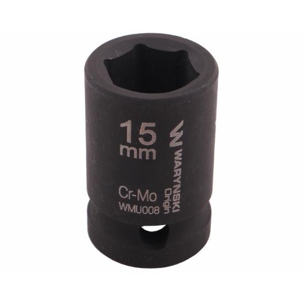 Nasadka udarowa sześciokątna 1/2". 15 mm. WMU008 | Exvi