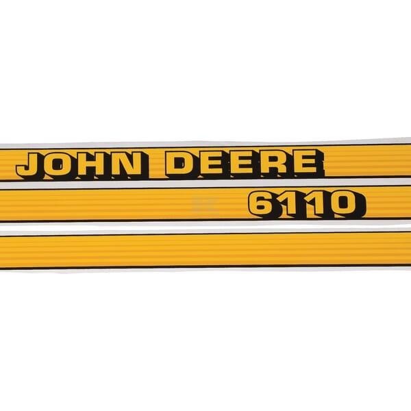 Zestaw naklejek „John Deere 6110” TR6110JD | Exvi
