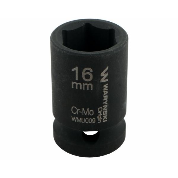 Nasadka udarowa sześciokątna 1/2". 16 mm. WMU009 | Exvi