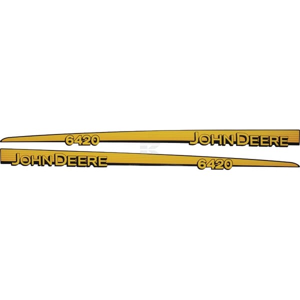 Zestaw naklejek „John Deere 6420” TR6420JD | Exvi