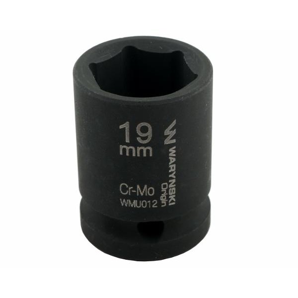 Nasadka udarowa sześciokątna 1/2". 19 mm. WMU012 | Exvi