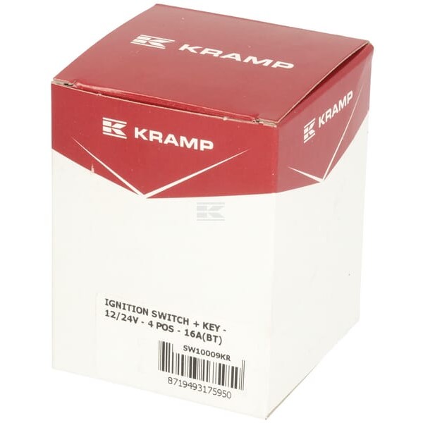 Stacyjka zapłonu z kluczykiem, 12/24V SW10009KR | Exvi