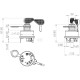 Stacyjka zapłonu z kluczykiem, 12/24V SW10009KR | Exvi