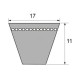 Pas wentylatora VPE6010 | Exvi