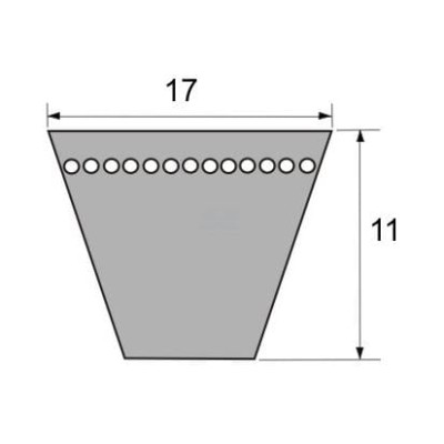 Pas wentylatora VPE6010 | Exvi
