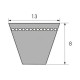 Pas wentylatora VPE6011 | Exvi