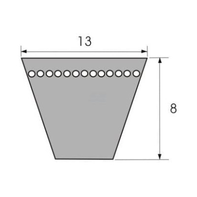 Pas wentylatora VPE6011 | Exvi