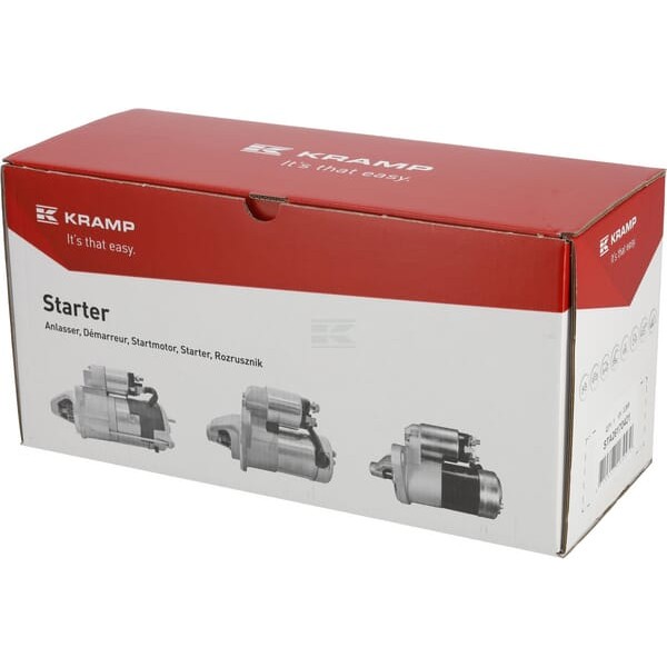 Rozrusznik 12 V, 2,0 kW, 13 zębów, Kramp STA26170421 | Exvi