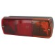 Lampa tylna zespolona, prostokątna 12/24V 900400LB | Exvi