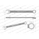 Klucz płasko-oczkowy 23 mm. CrV standard ASME WMK033 | Exvi