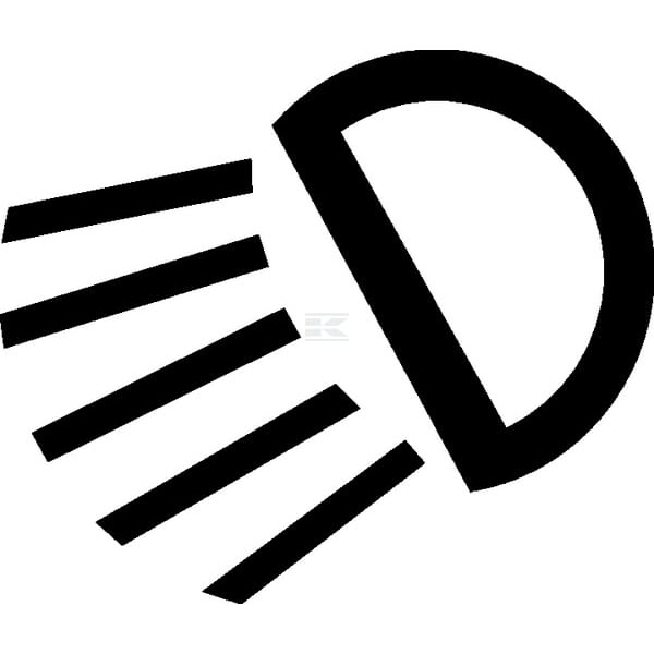 Symbol obrotowego światła ostrzegawczego 9XT713630281 | Exvi