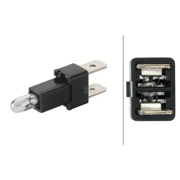 Oprawka żarówki z żarówką 12V 9FF713627001 | Exvi