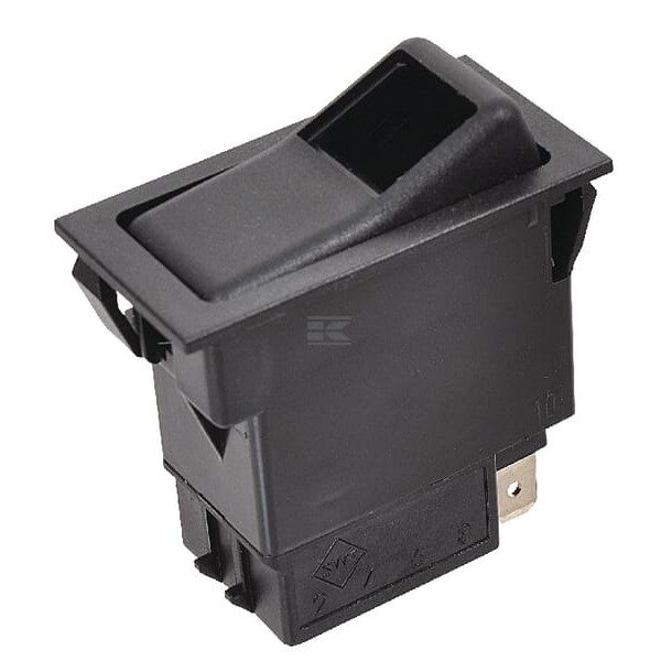 Przełącznik kołyskowy, 0-I, off-on, 4-pin 245909C1 | Exvi