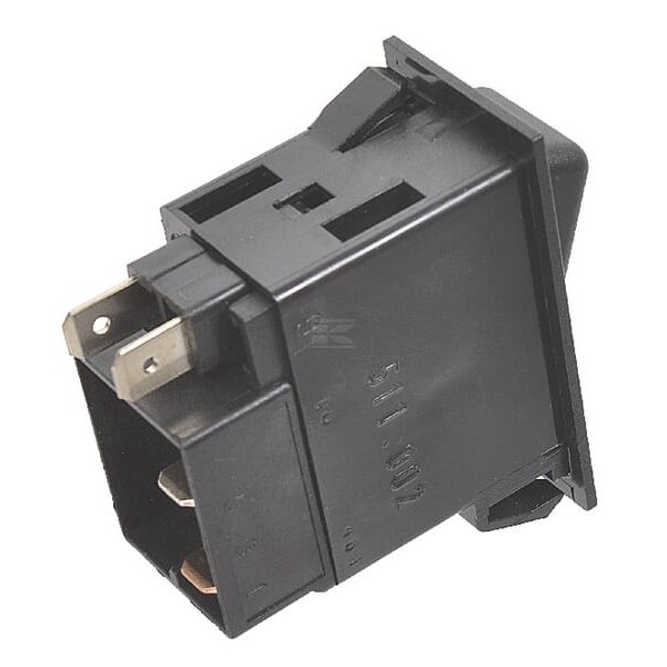 Przełącznik kołyskowy, 0-I, off-on, 4-pin 245909C1 | Exvi