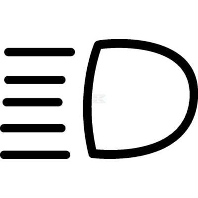 Symbol reflektora świateł drogowych 9XT714300131 | Exvi